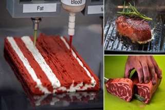 The First 3-D-Printed Rib-Eye Was Just Unveiled, and It Looks Surprisingly Tasty